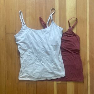 Pact & Storq Maternity Nursing Tank Bundle, Medium